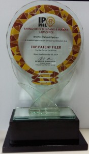 Top Patent & Trademark Filer Award